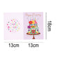 DIY 5D Diamond Painting Happy Birthday Postcard - Cake C