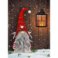 5D Diy Diamond Painting Kit Full Round Beads Goblin Gnome Christmas