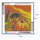 5D DIY Diamond Painting Kit - Full Round - Pumpkin A