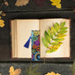 DIY Flower Special Shaped Diamond Painting Leather Tassel Bookmark Gifts