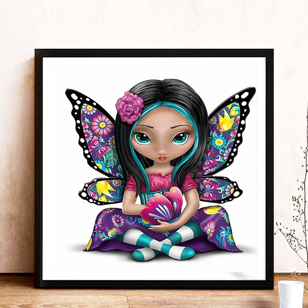 Diamond Painting - Full Round - Elf Girl B