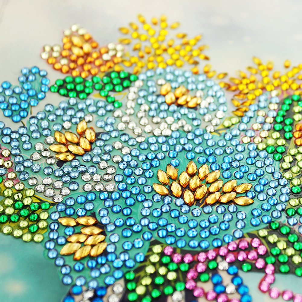DIY Diamond Painting Greeting Card - Flower