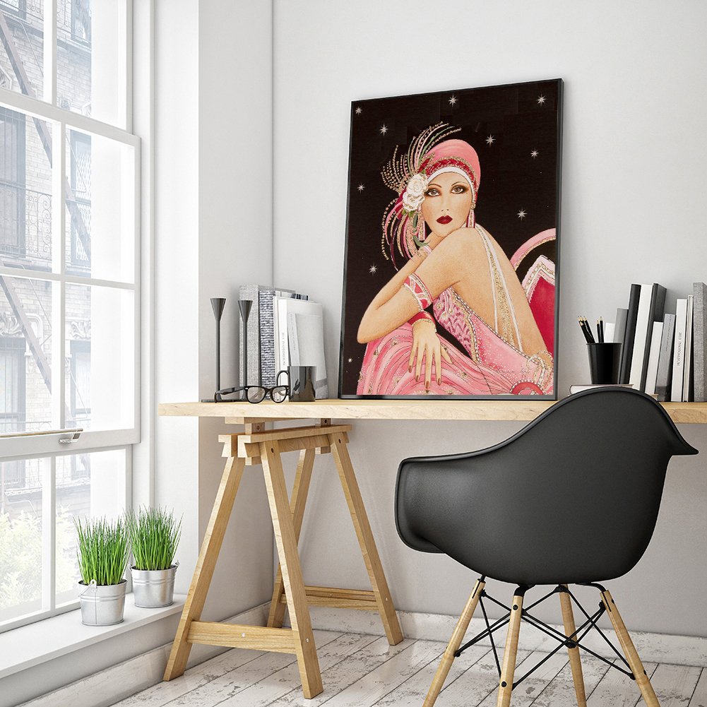 Diamond Painting - Full Round - Lady A