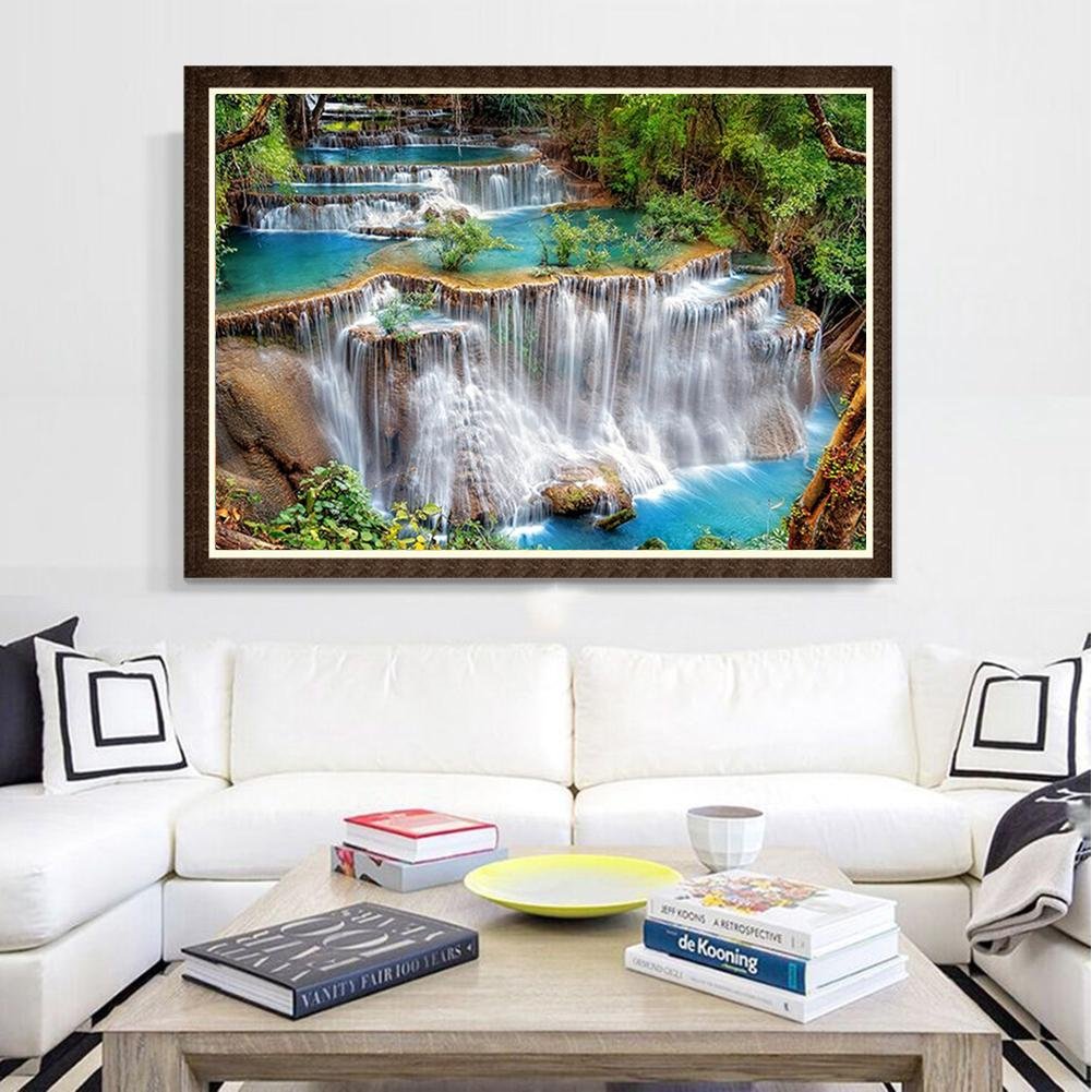 Diamond Painting - Full Round - Waterfall B