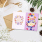 DIY 5D Diamond Painting Happy Birthday Postcard - Cake A