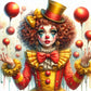 Diamond Painting - Full Round / Square - Clown Circus 2