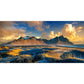 No Frame Mountain Landscape Canvas Acrylic Paint Handpainted Gift