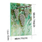 DIY Pearl Painting With Frame - Handmade Self-Adhesive Pearls - Grape (30*40cm)