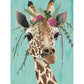 5D Diy Diamond Painting Kit Full Round Beads Giraffe
