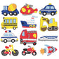 12 PCS Transportation DIY Diamond Painting Stickers Kit