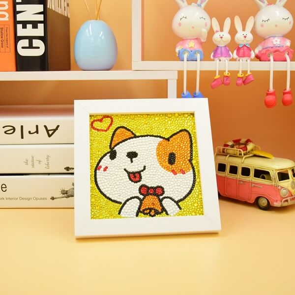 dog diamond painting for kids