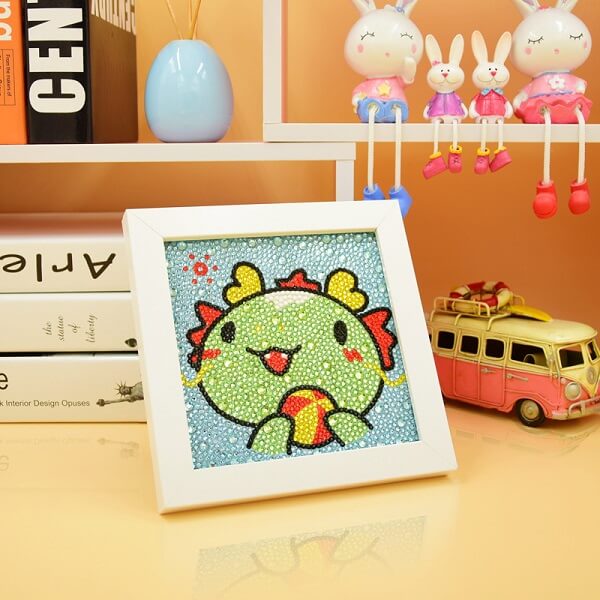 dragon diamond painting for kids