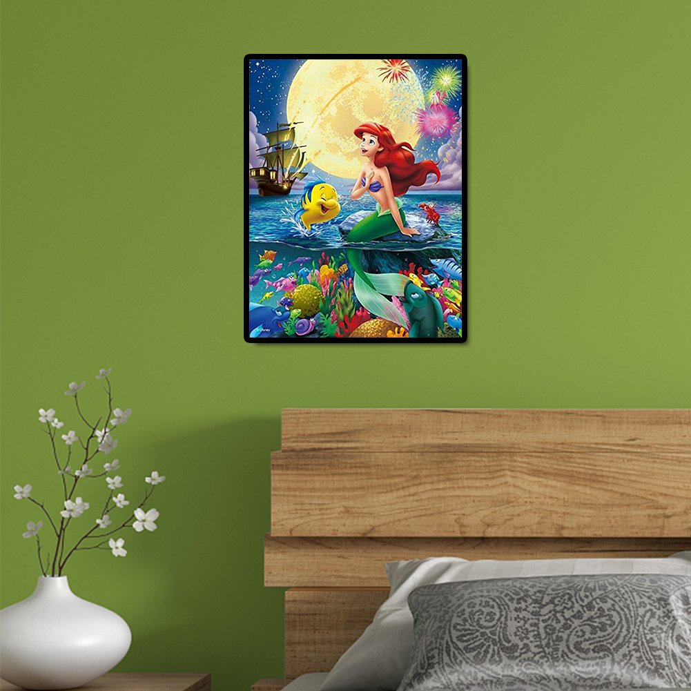 Diamond Painting - Full Round - Mermaid A Princess