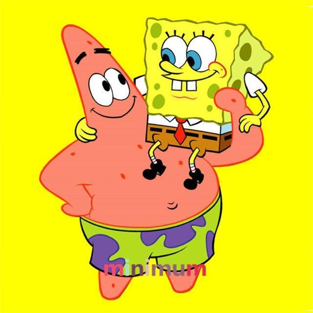 Diamond Painting - Full Round - Spongebob A