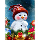 Baby Snowman 5D Diy Diamond Painting Kit Full Round Beads