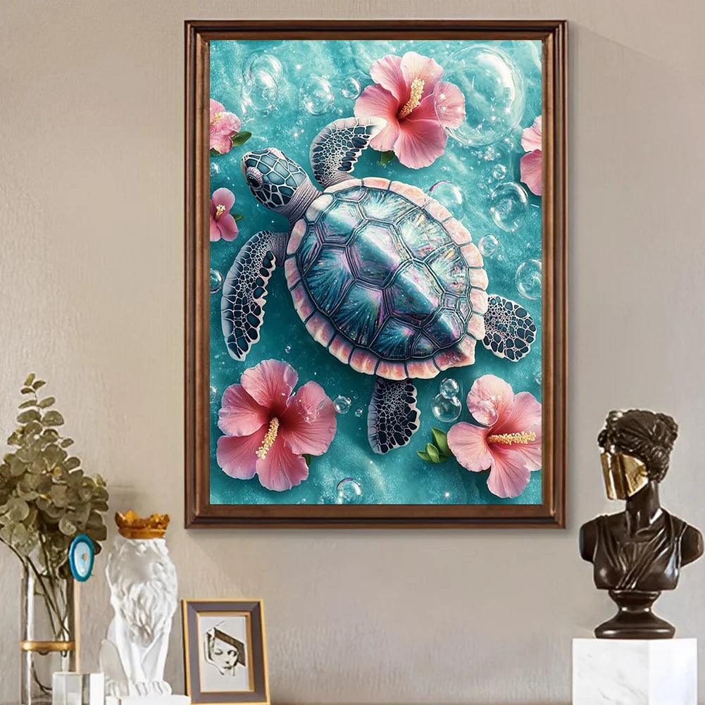 Diamond Painting - Full Round / Square - Sea Turtle