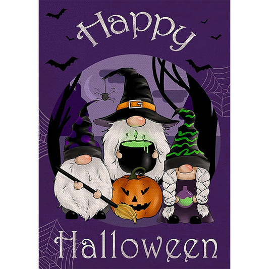 11ct Stamped Cross Stitch Halloween Goblin( 40*56cm)