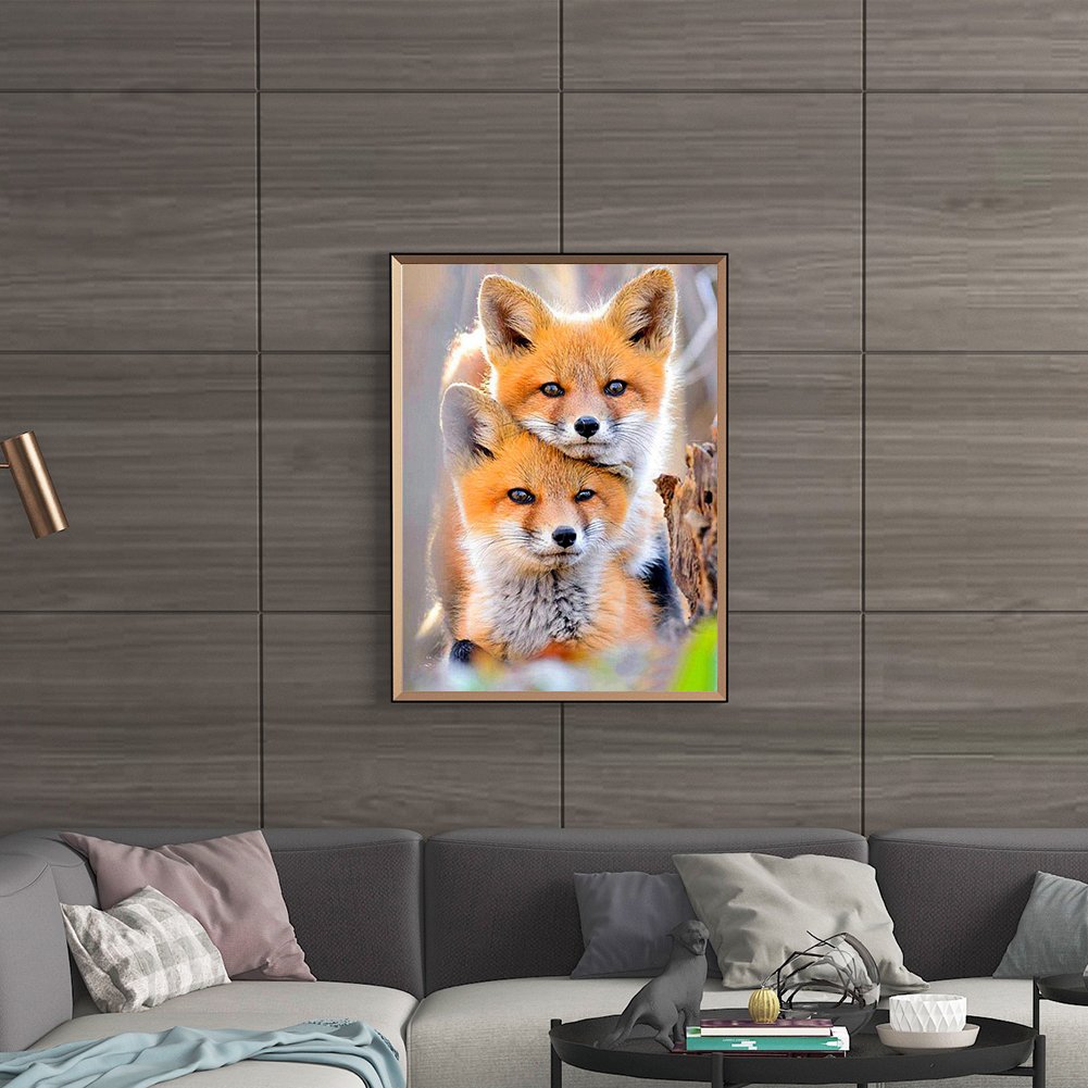 Diamond Painting - Full Round - Fox B