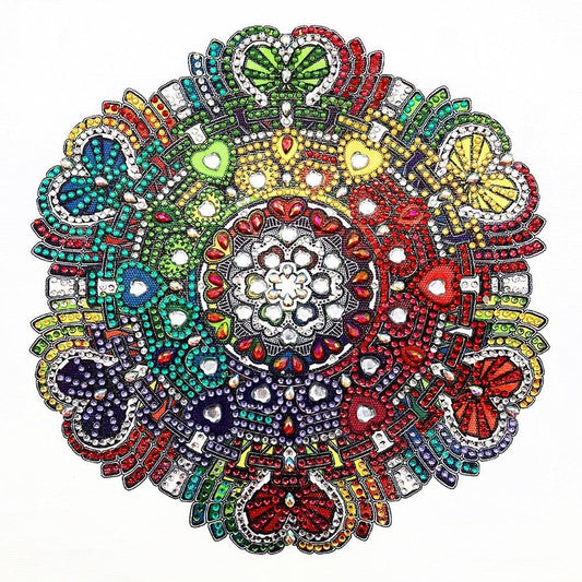 DIY 5D Crystal Rhinestone Diamond Painting Kit Mandala