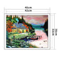 11ct Stamped Cross Stitch - Green Town (36*46cm)