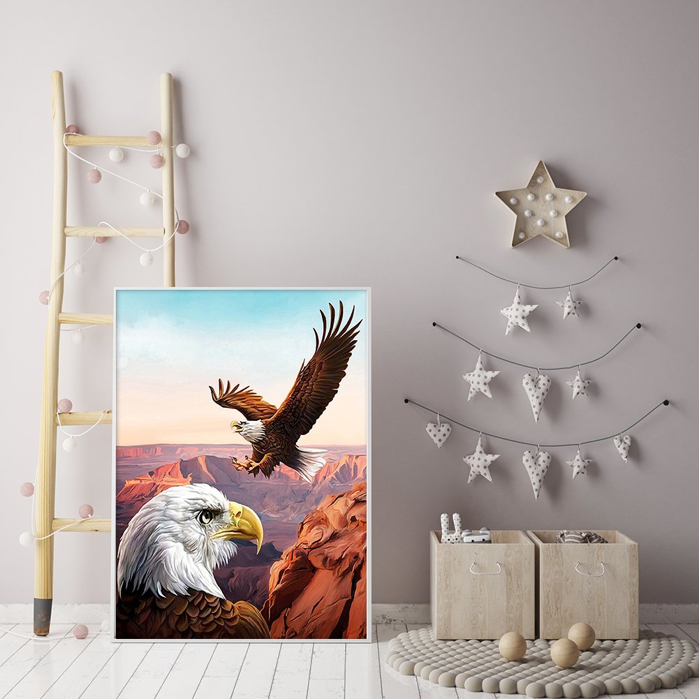 Diamond Painting - Full Round - Eagle E