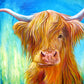 Diamond Painting - Full Round - Cow 1