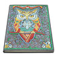 A5 5D Notebook DIY Part Special Shape Rhinestone Diary Book | Owl【diamondpaintingsart】
