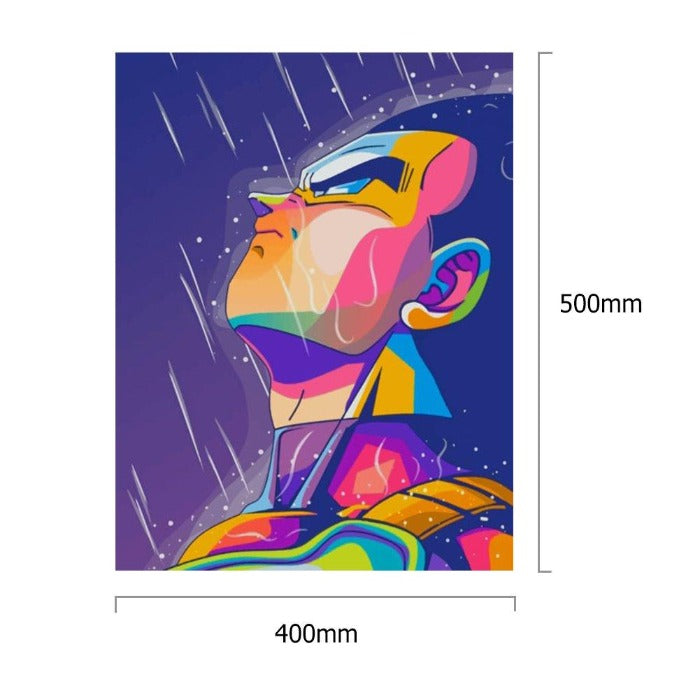 Oil Painting Picture By Numbers Canvas Drawing Colorful Paint Wall Art for Living Room