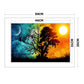 11ct Stamped Cross Stitch - Couple Under Sunset Tree (35*50cm)