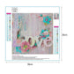 Diamond Painting - Full Round - Love Flower Butterfly