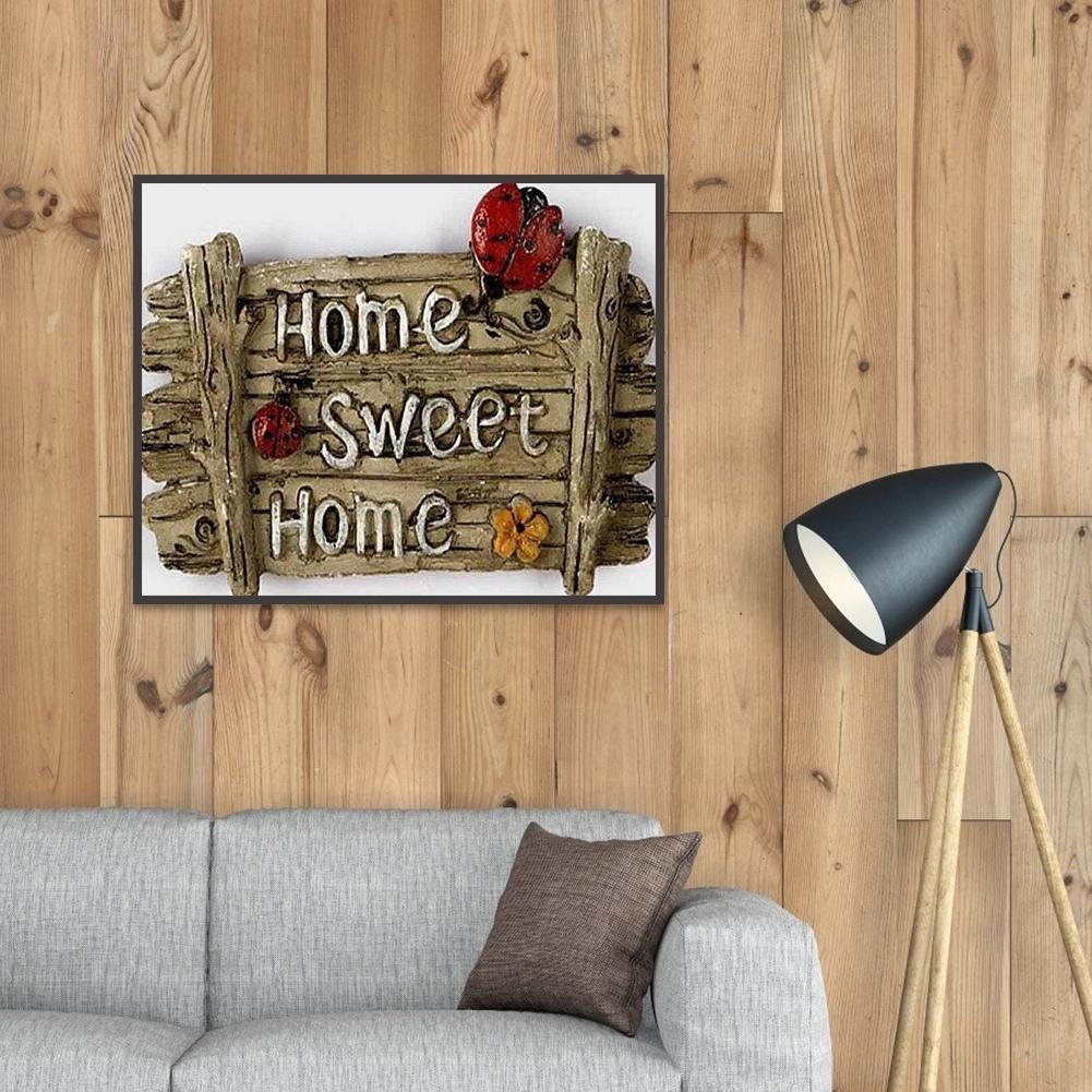 Diamond Painting - Full Round - Home Sweet Home 4