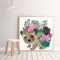 5D DIY Diamond Painting home decoration - Crystal Rhinestone - Hedgehog