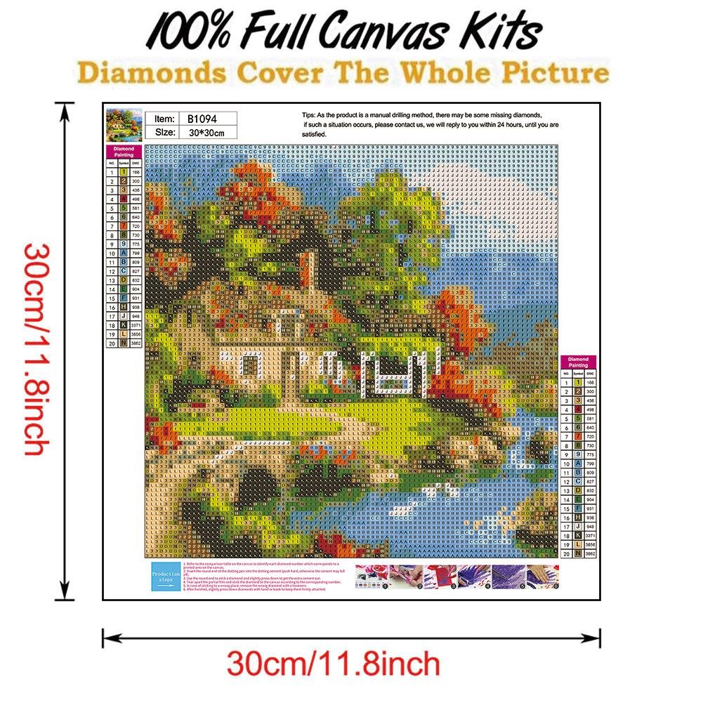 Diamond Painting - Full Round - Relaxing Village