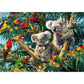 5D Diy Diamond Painting Kit Full Round Beads Koala
