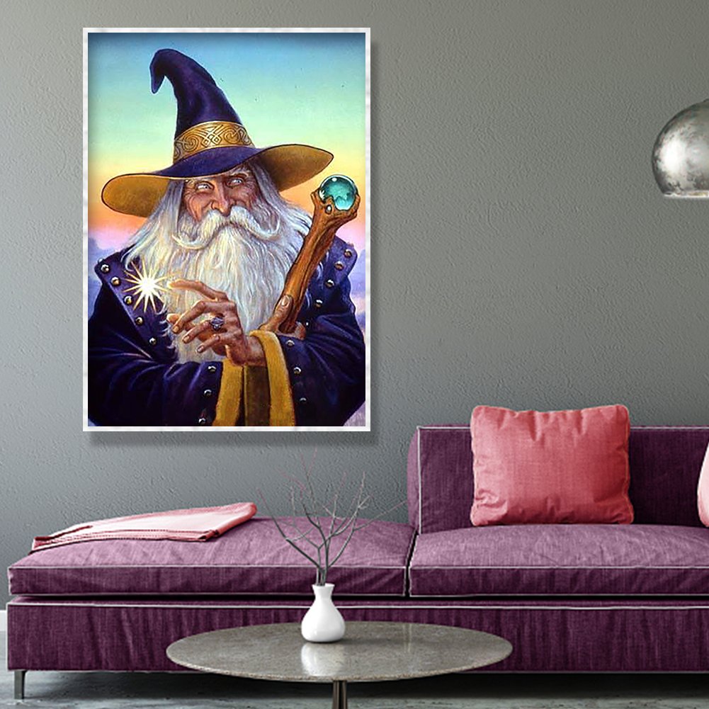 Diamond Painting - Full Round - Wizard