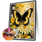 Diamond Painting - Full Round / Square - Daisy Butterfly