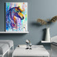 Diamond Painting - Full Round - Colorful Horse A