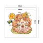11ct Stamped Cross Stitch - Frangipani Girl ( 45*50cm)
