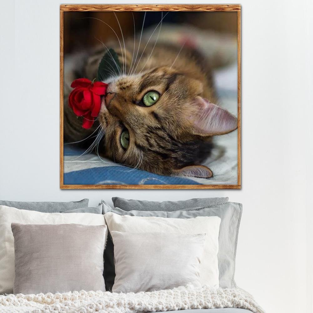 Diamond Painting - Full Round - Lovely Cat B