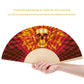 DIY Oil Paint By Number Folding Paper Fan Art Craft Skull Head