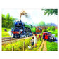 Diamond Painting - Full Round - Country Train