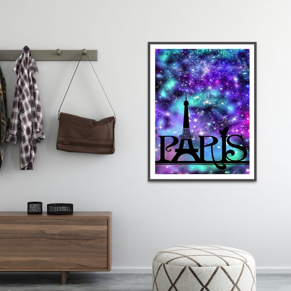 Diamond Painting - Full Round - Galaxy Paris