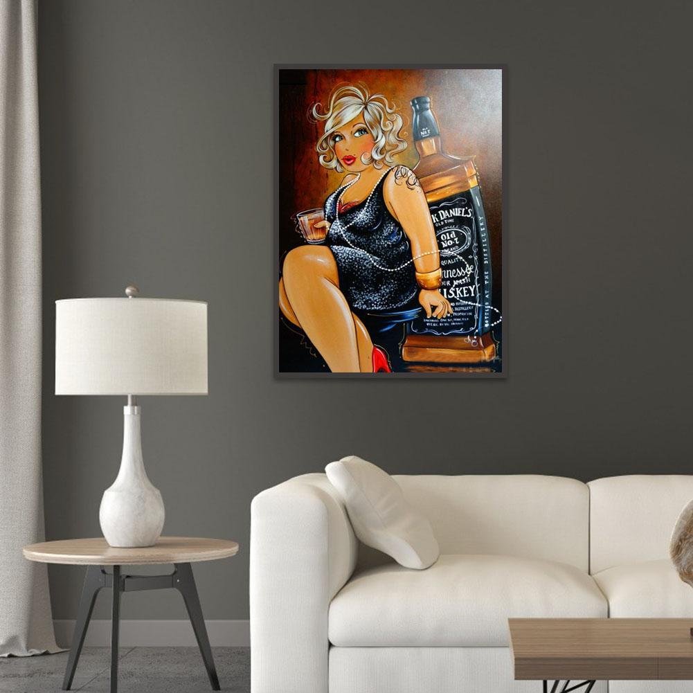 Diamond Painting - Full Round - Fat Beauty