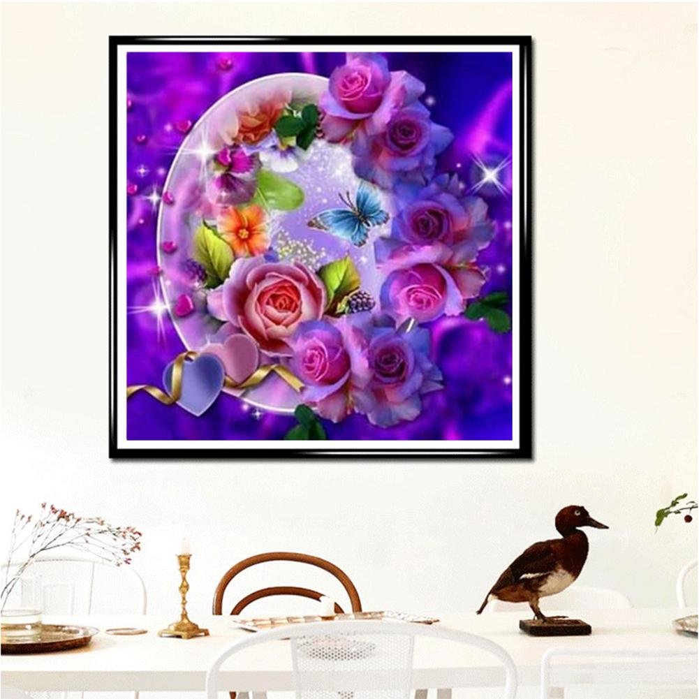 Diamond Painting - Full Round - Brilliant Flowers