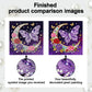 DIY Pearl Painting With Frame - Handmade Self-Adhesive Pearls - Moon Butterfly (25*25cm)