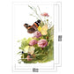 11ct Stamped DIY Cross Stitch - Butterfly and Flower (30*50cm)