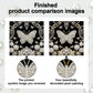 DIY Pearl Painting With Frame - Handmade Self-Adhesive Pearls - Butterfly (25*25cm) C