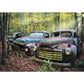 5D Diy Diamond Painting Kit Full Round Beads Retro Car
