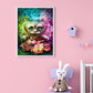 5D DIY Diamond Painting Kit - Full Round - Cat and Snack