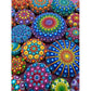 5D Diy Diamond Painting Kit Full Round Beads Stone Mandala